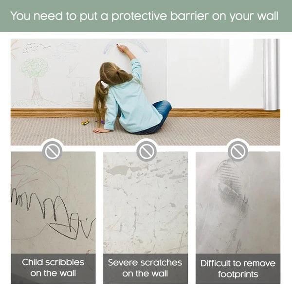 Self-Adhesive Transparent Electrostatic Wall Protection Film – Buy 1 Get 1 Free (Pack of 2)
