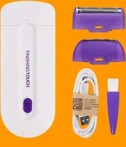 Rechargeable Instant Painless Facial & Body Hair Remover Trimmer Shaver – For Men and Women